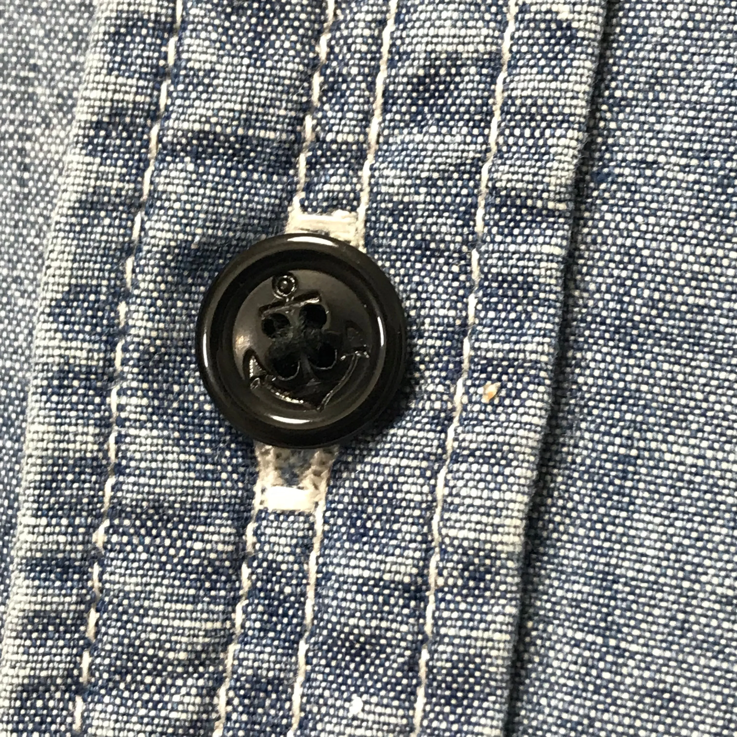 [L] WTaps 08SS Cell SS Chambray Shirt Indigo