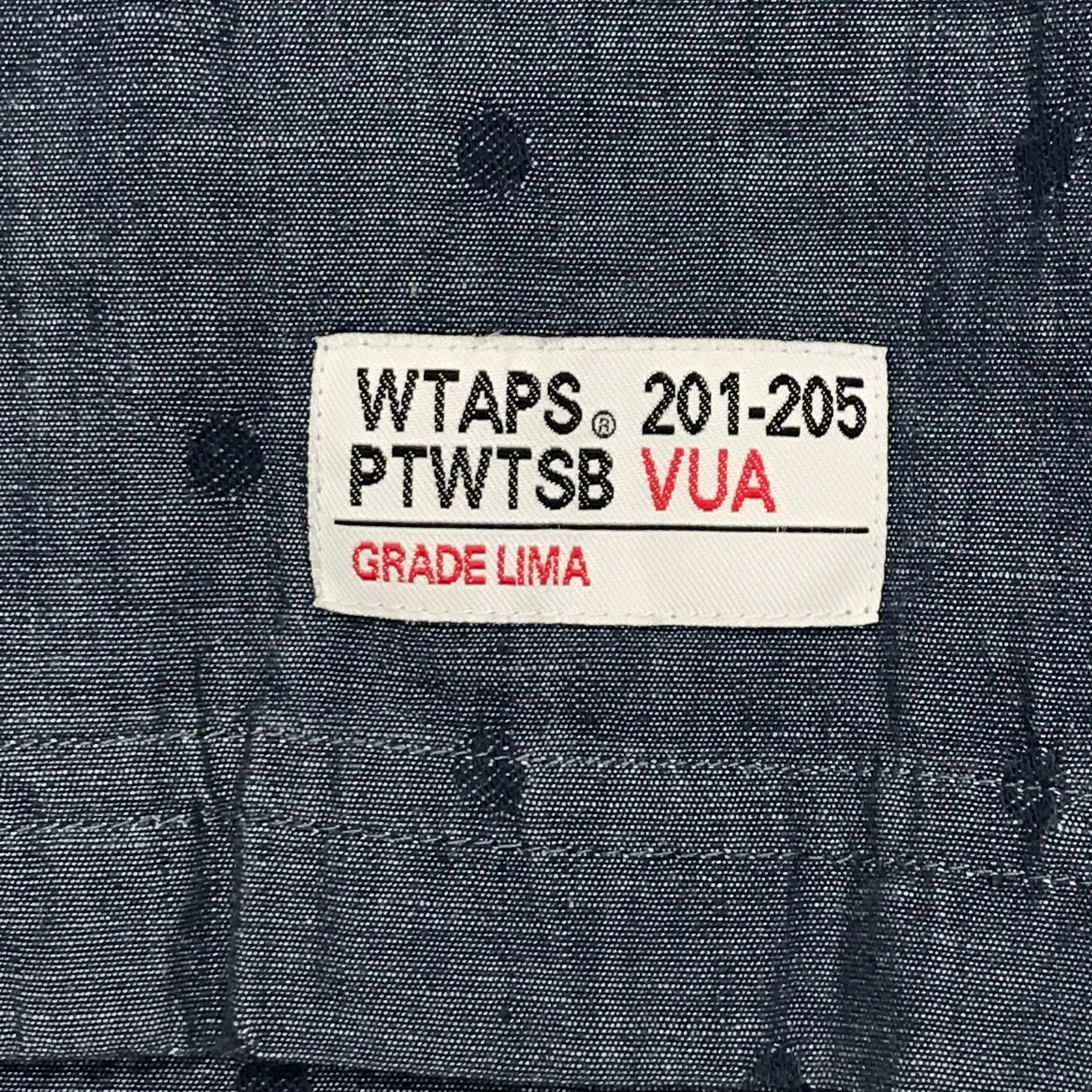 [L] WTAPS 12SS Ernest S/S Shirt Indigo