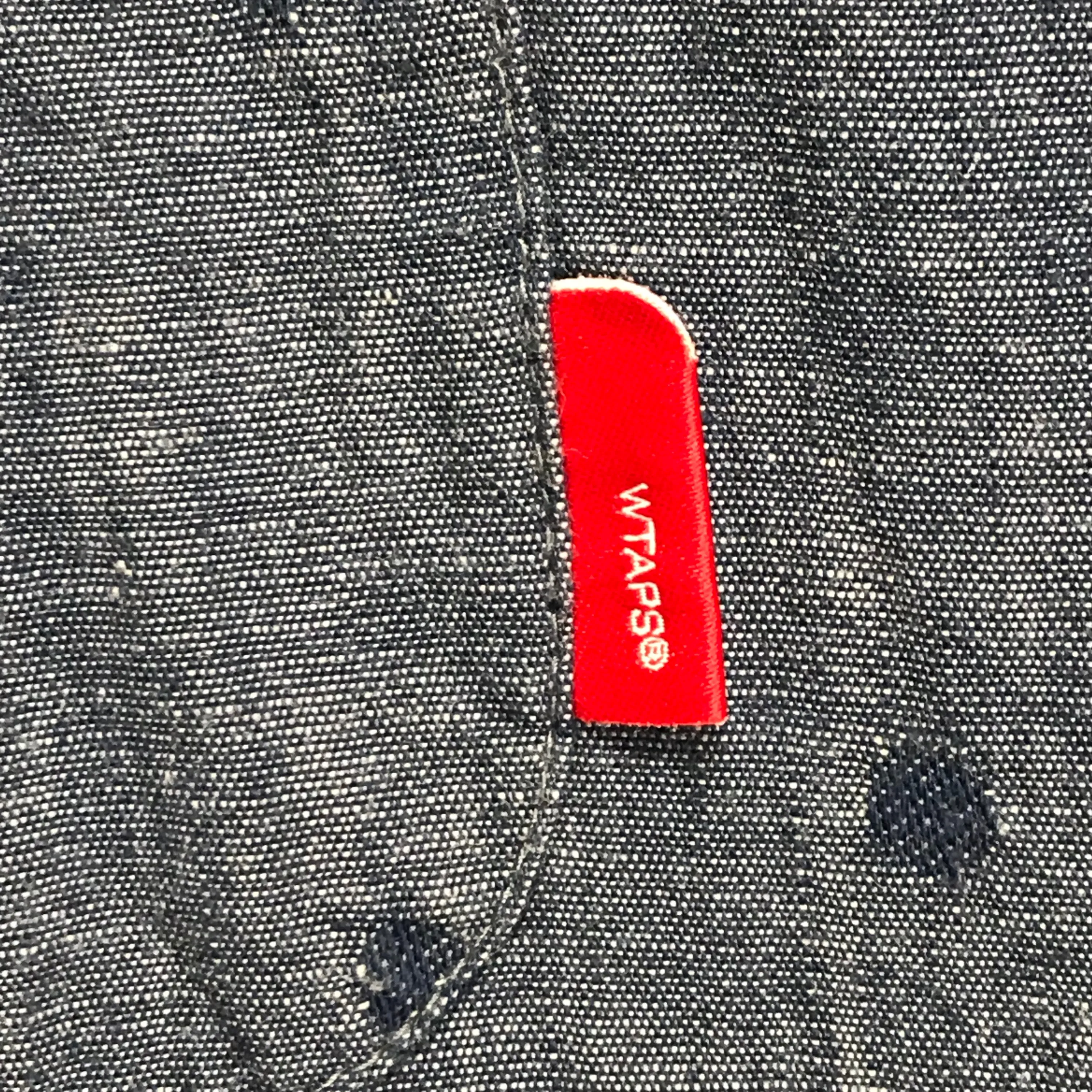 [L] WTAPS 12SS Ernest S/S Shirt Indigo