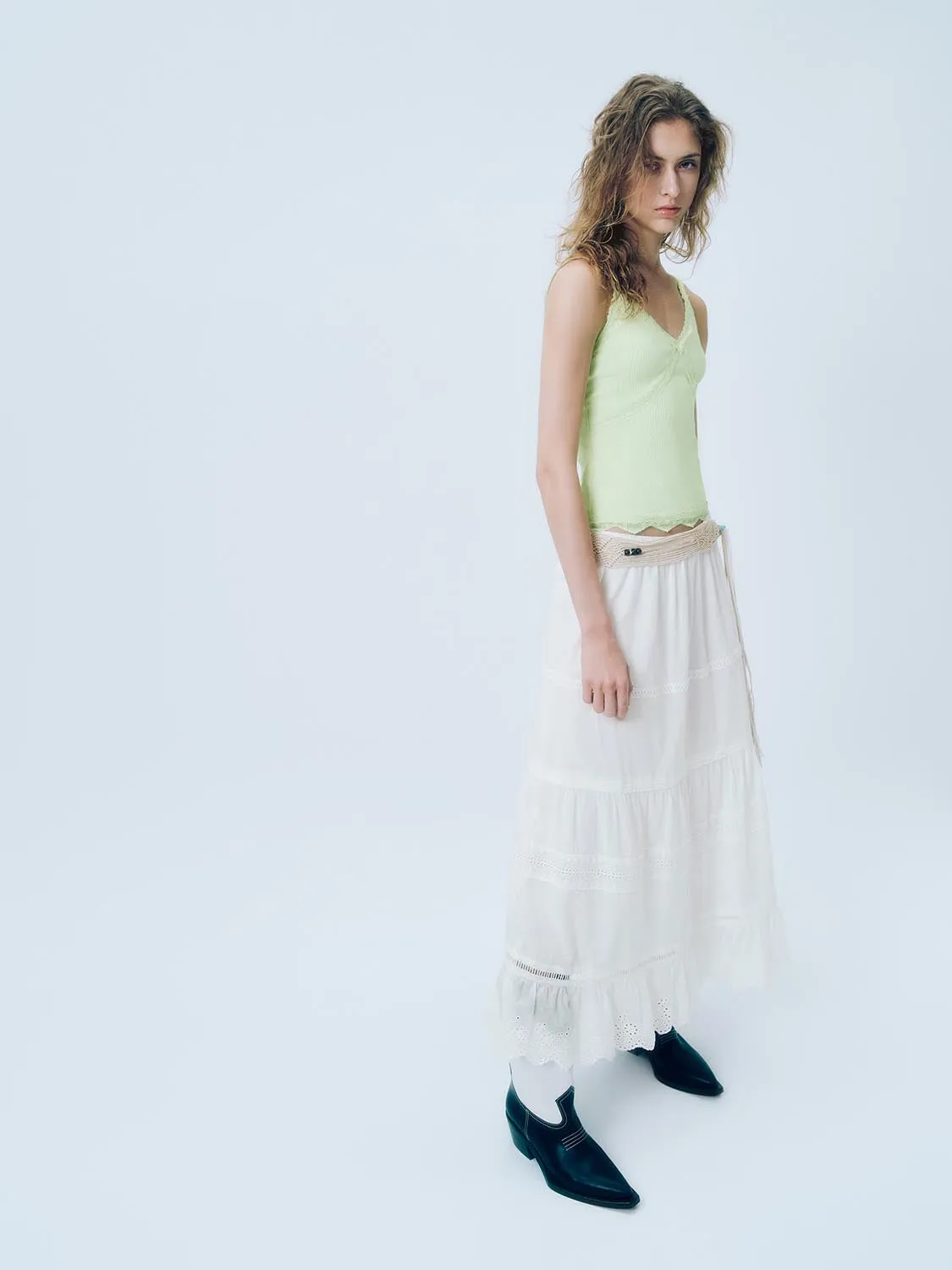 Lace A-Line Skirts