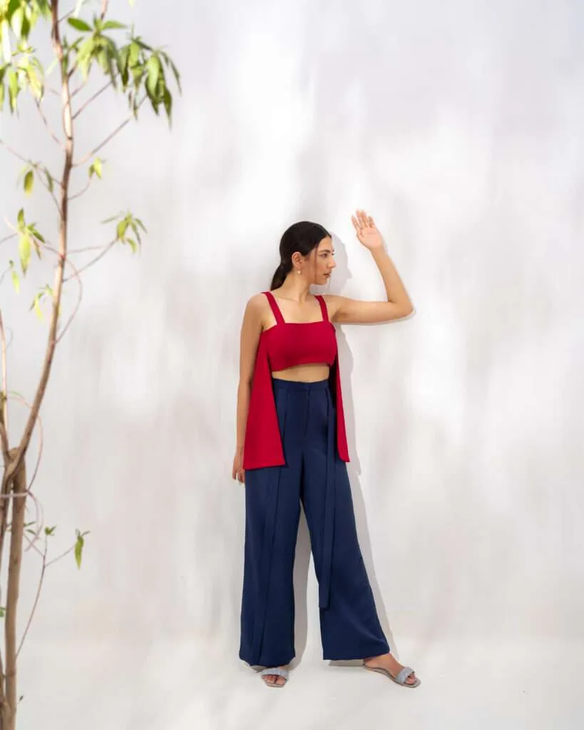 Ladies Office Evening Wear 2 Piece Pant set