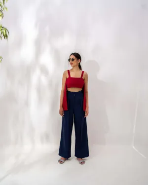 Ladies Office Evening Wear 2 Piece Pant set