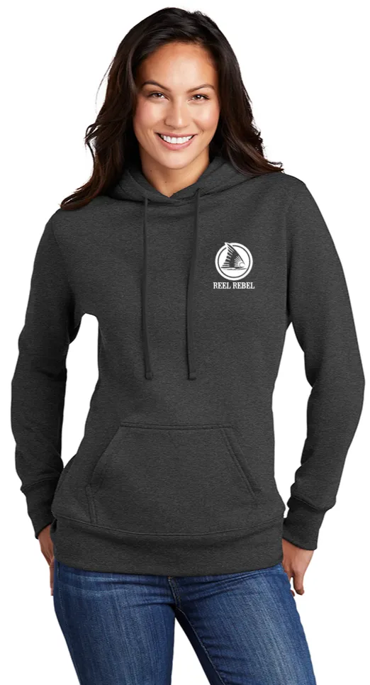 Ladies Redfish Tail Hoodie