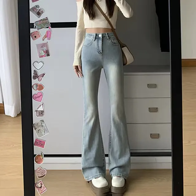 Laura | Flared Jeans | Casual Comfort | Soft Denim