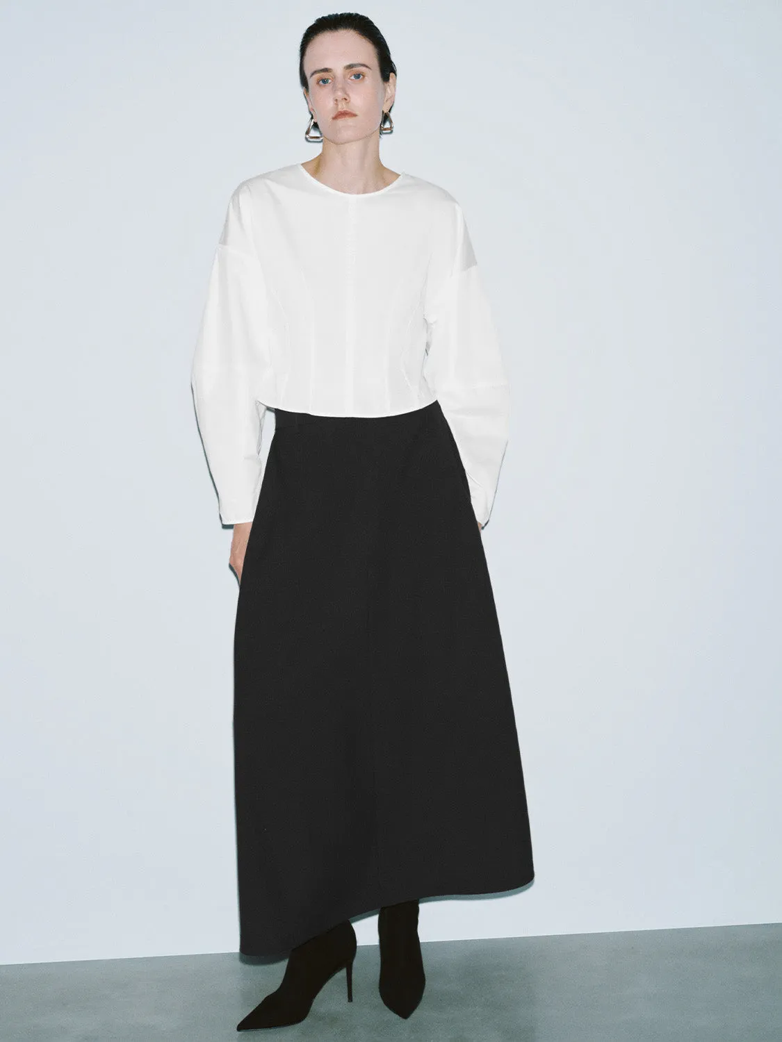 Long A-Line Skirts