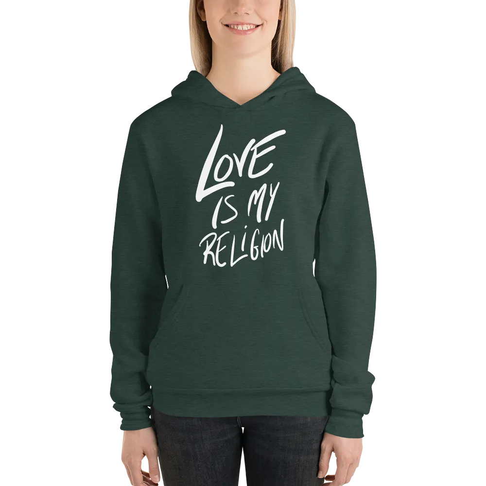 Love is my Religion - Unisex hoodie
