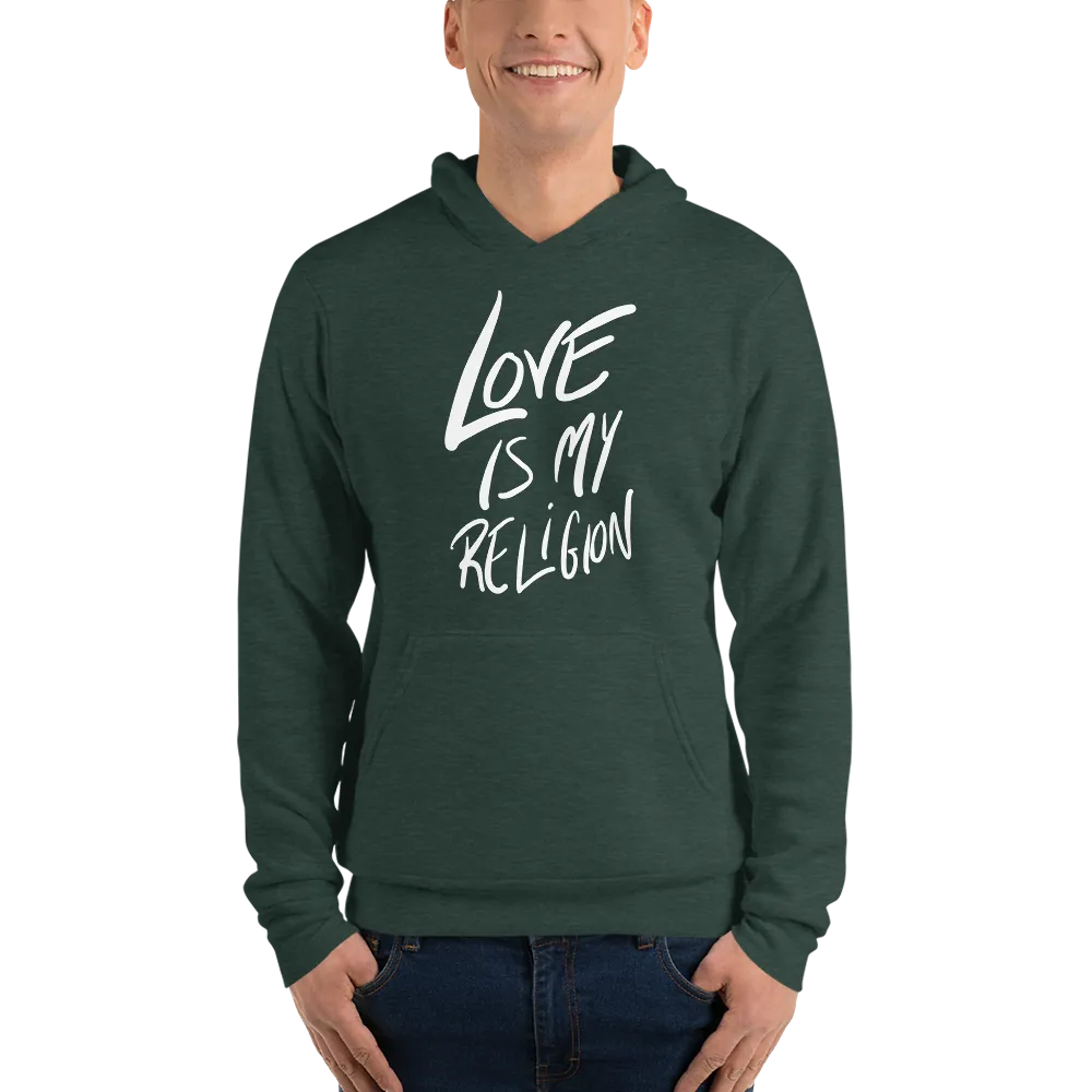 Love is my Religion - Unisex hoodie