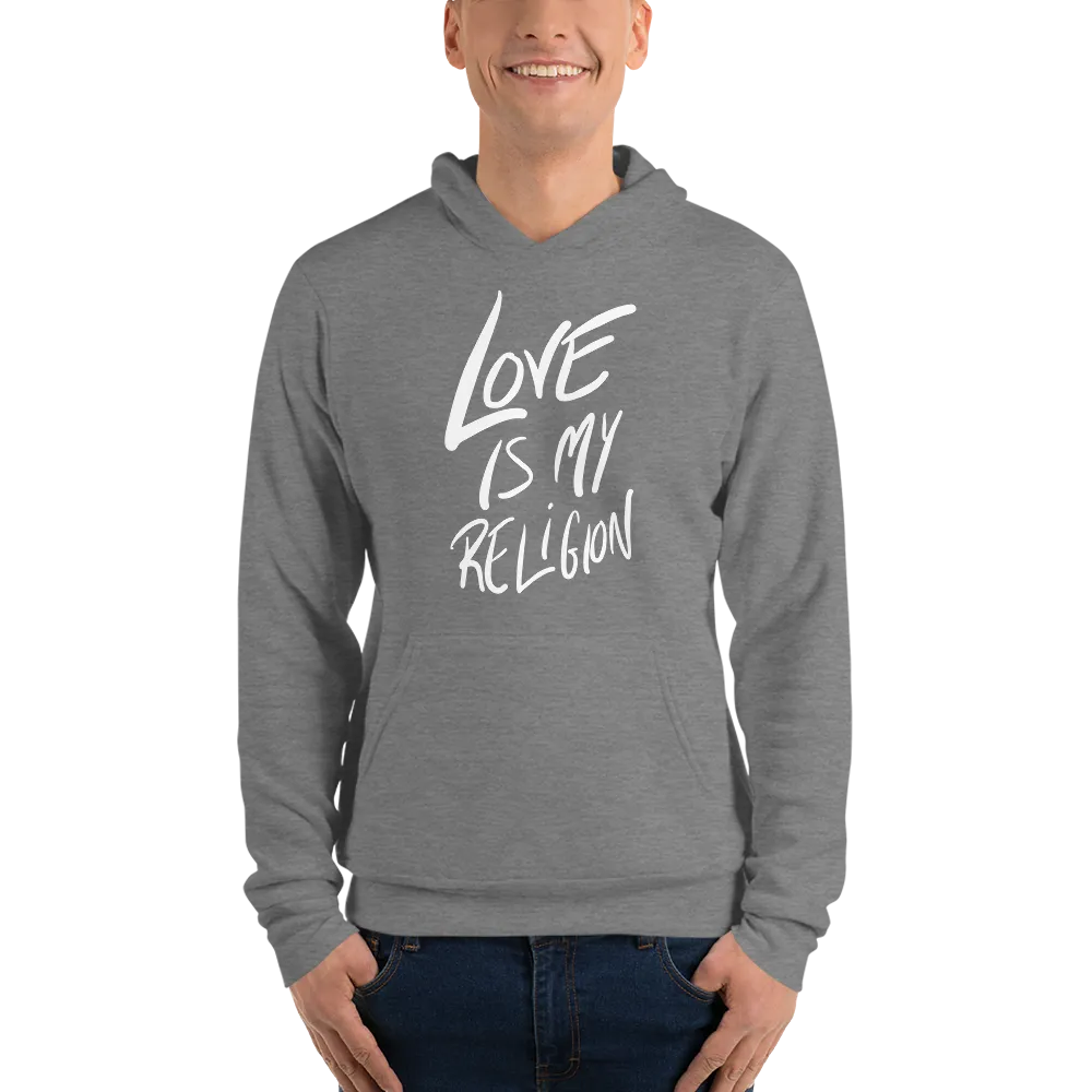 Love is my Religion - Unisex hoodie