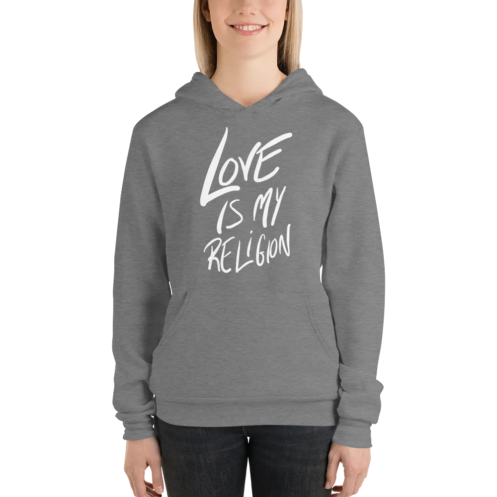 Love is my Religion - Unisex hoodie