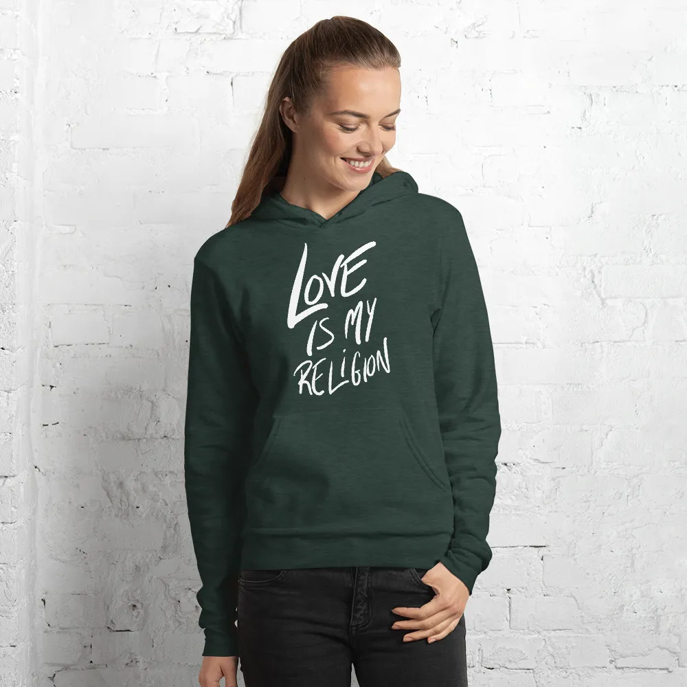 Love is my Religion - Unisex hoodie