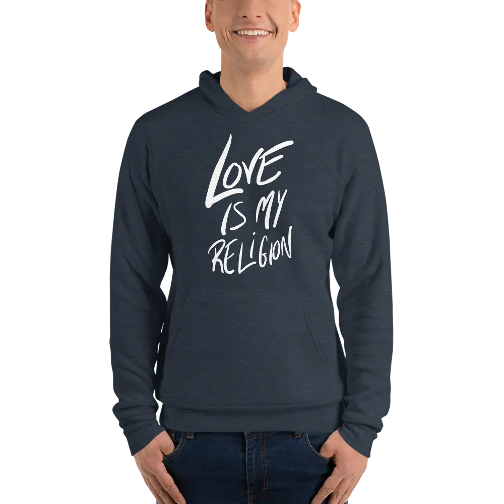 Love is my Religion - Unisex hoodie