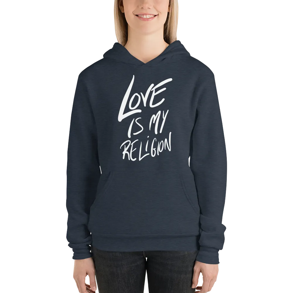 Love is my Religion - Unisex hoodie