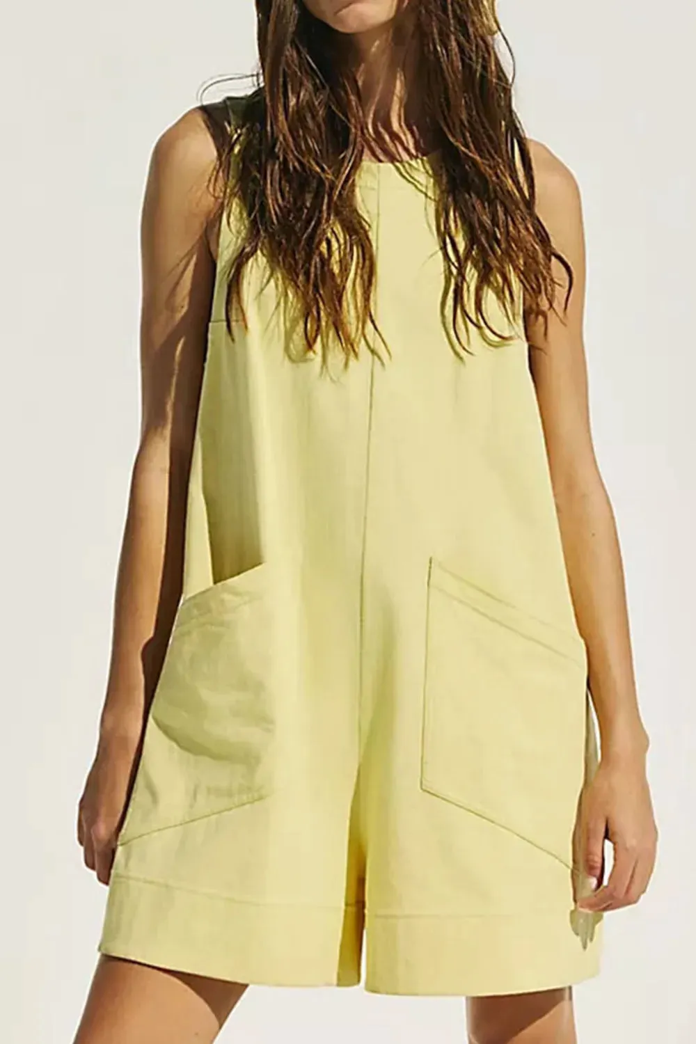 Lovelet Round Neck Sleeveless Romper