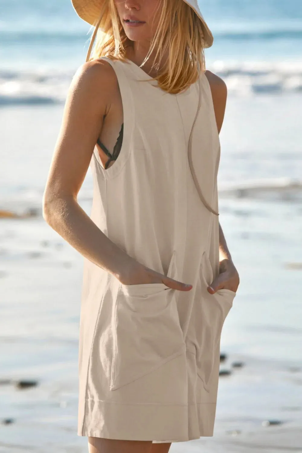 Lovelet Round Neck Sleeveless Romper