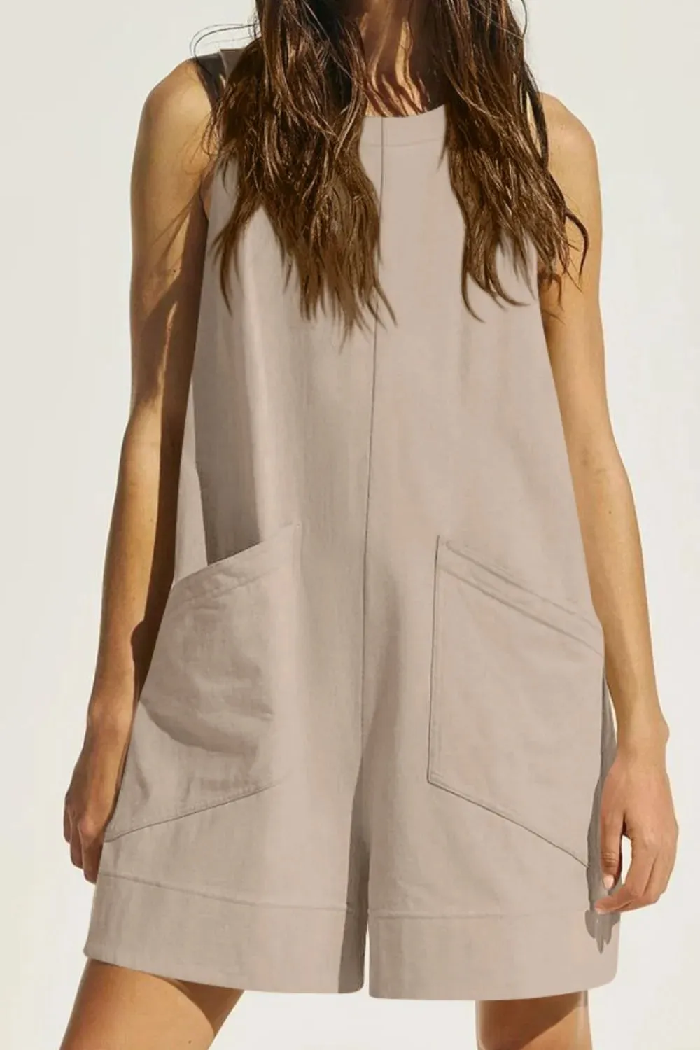 Lovelet Round Neck Sleeveless Romper
