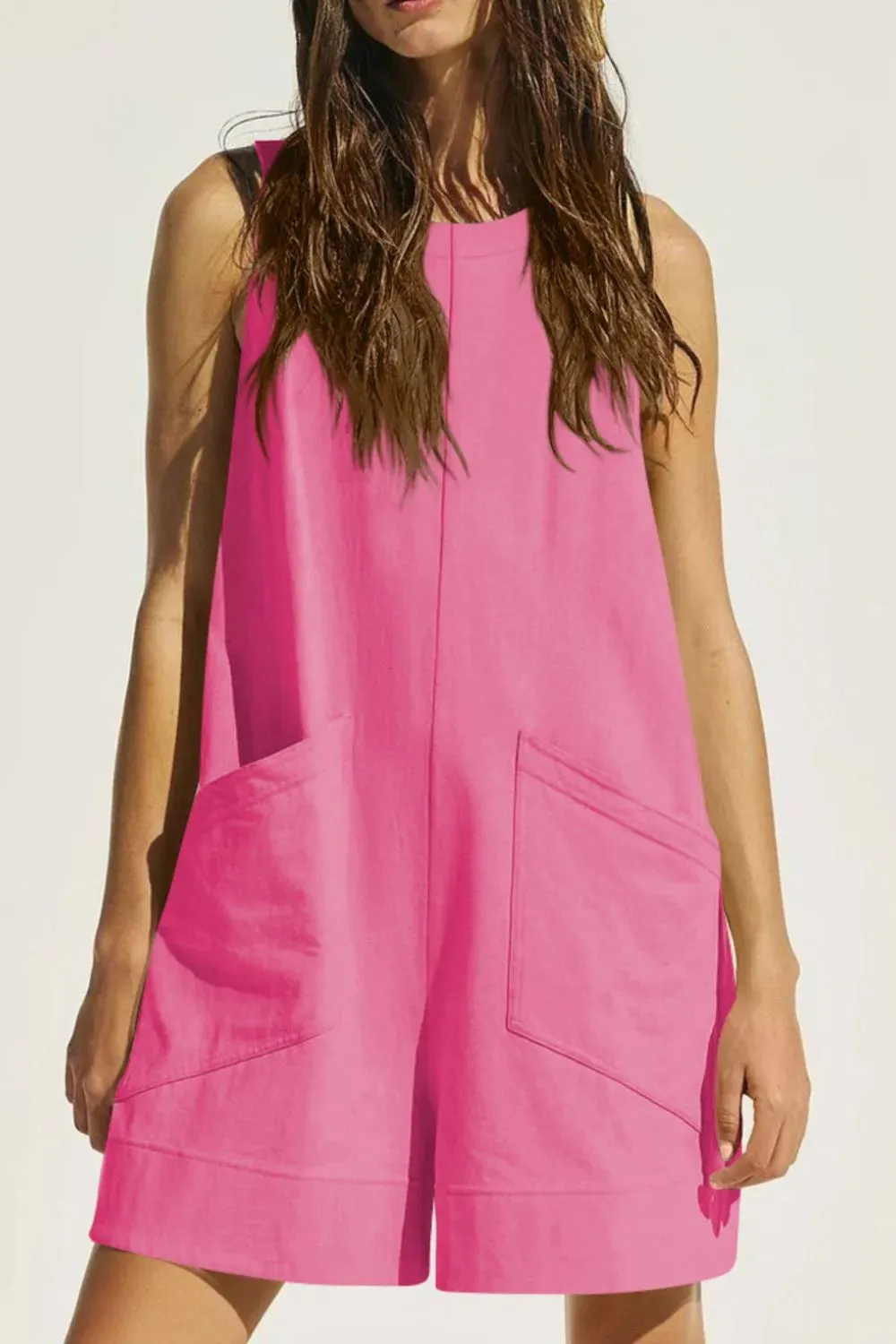 Lovelet Round Neck Sleeveless Romper