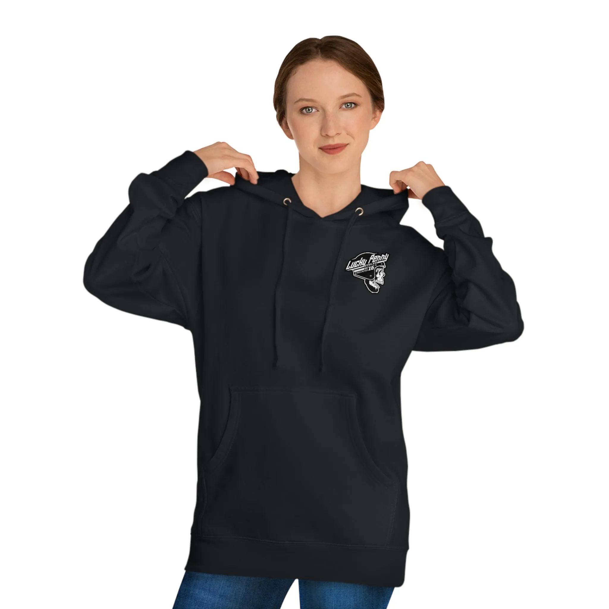 Lucky Penny Cycles Houston Shield Hooded Sweatshirt