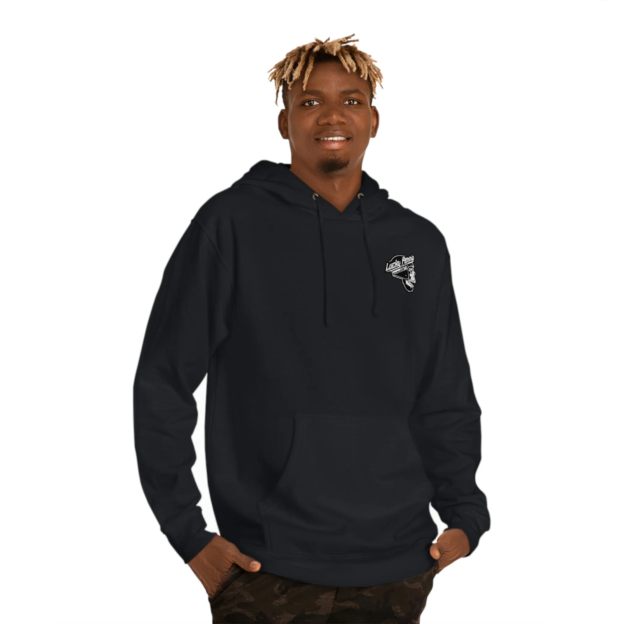 Lucky Penny Cycles Houston Shield Hooded Sweatshirt