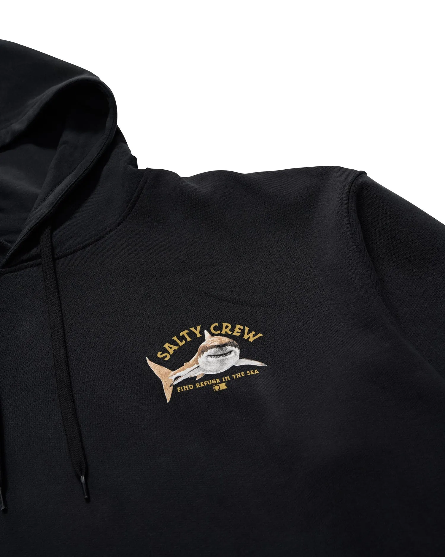 Lurking Fleece Hood - Black