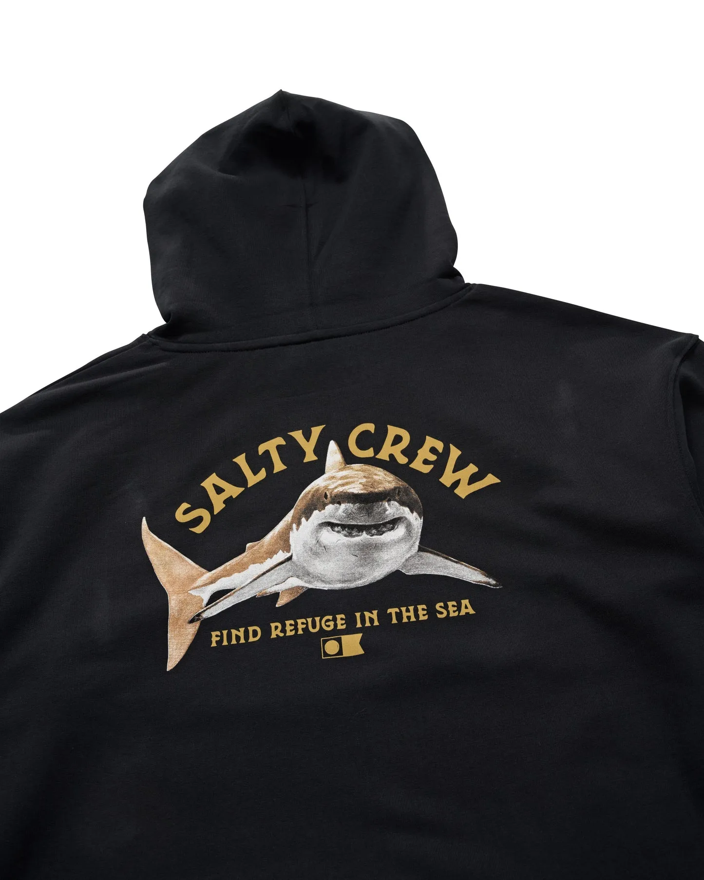 Lurking Fleece Hood - Black