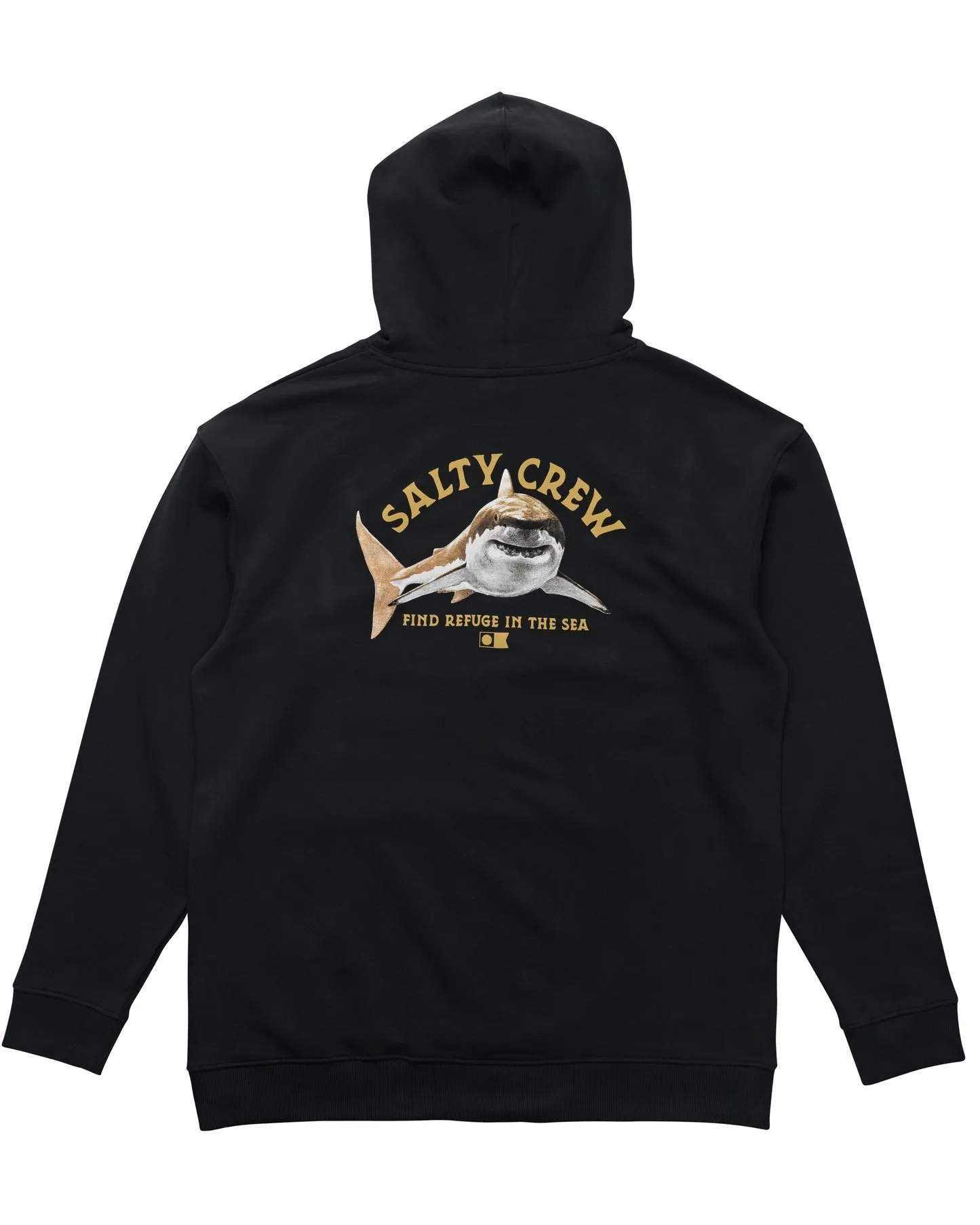 Lurking Fleece Hood - Black