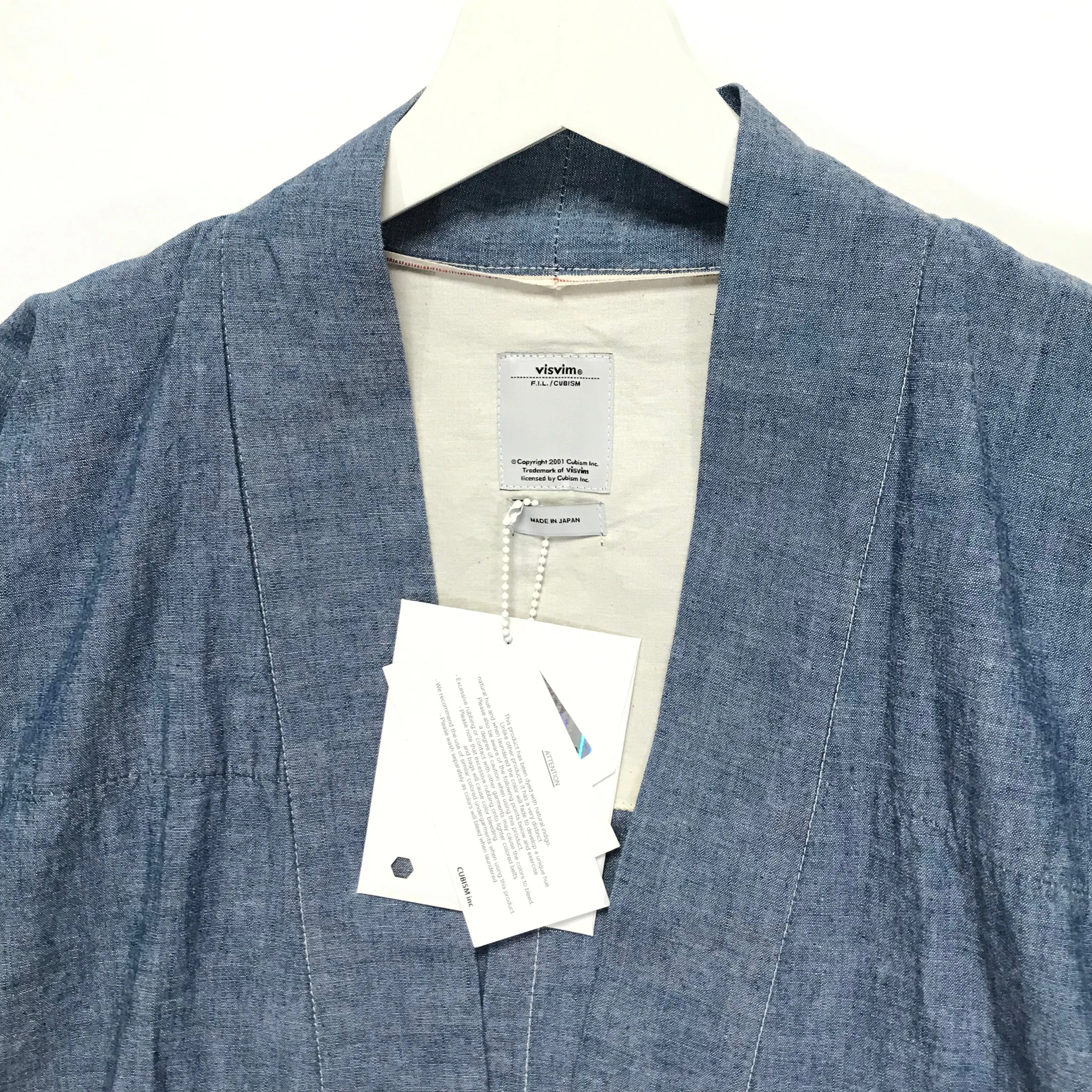 [M] DS! VISVIM Noragi Chambray Shirt Blue