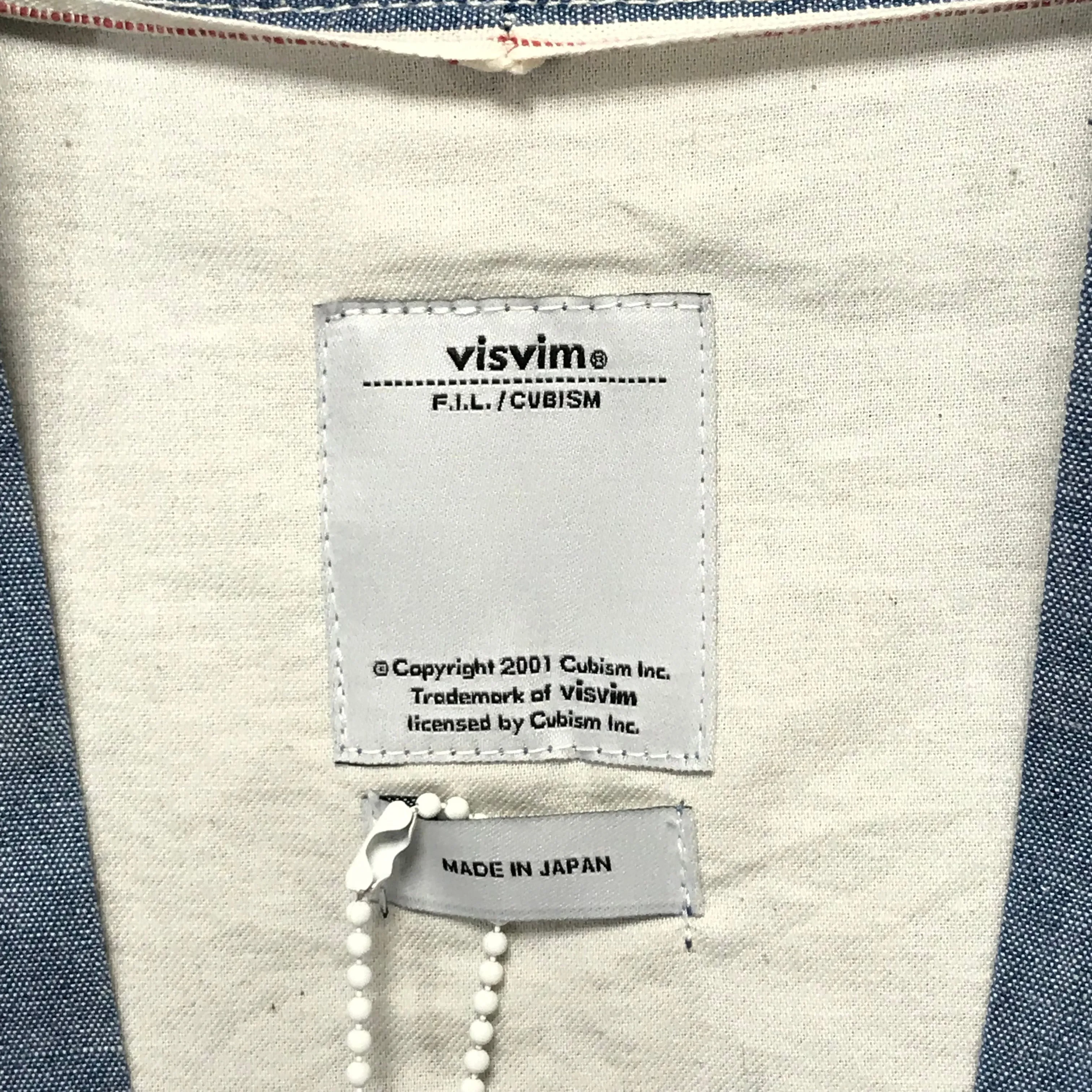 [M] DS! VISVIM Noragi Chambray Shirt Blue