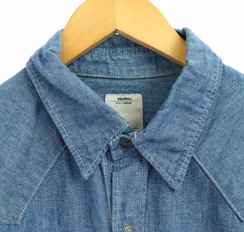 [M] VISVIM 16AW SS ALBACORE SHIRT CHAMBRAY LUXSIC