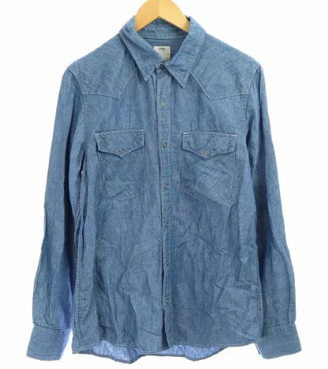 [M] VISVIM 16AW SS ALBACORE SHIRT CHAMBRAY LUXSIC