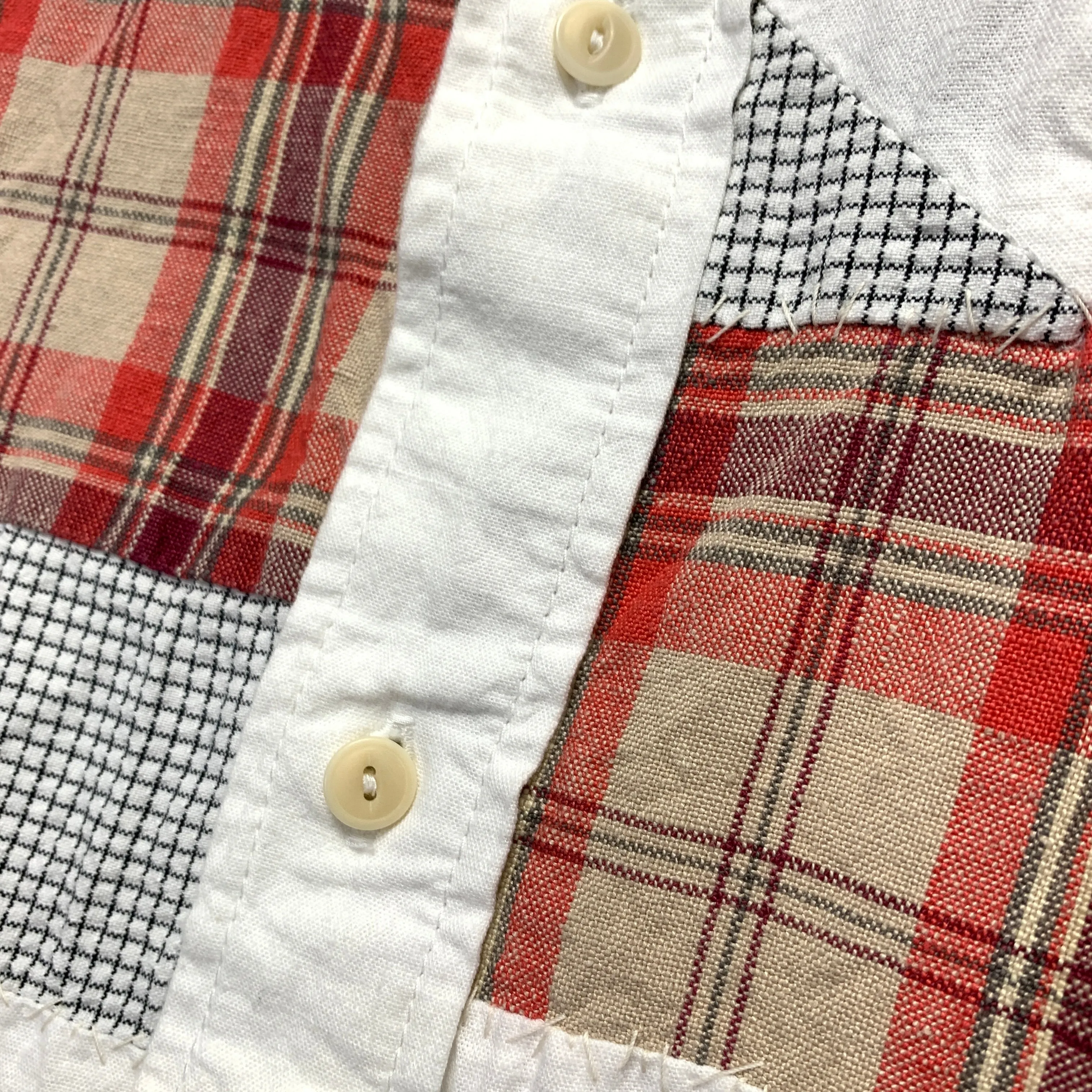 [M] VISVIM 17SS Granger Shirt Chambray L/S Patchworko