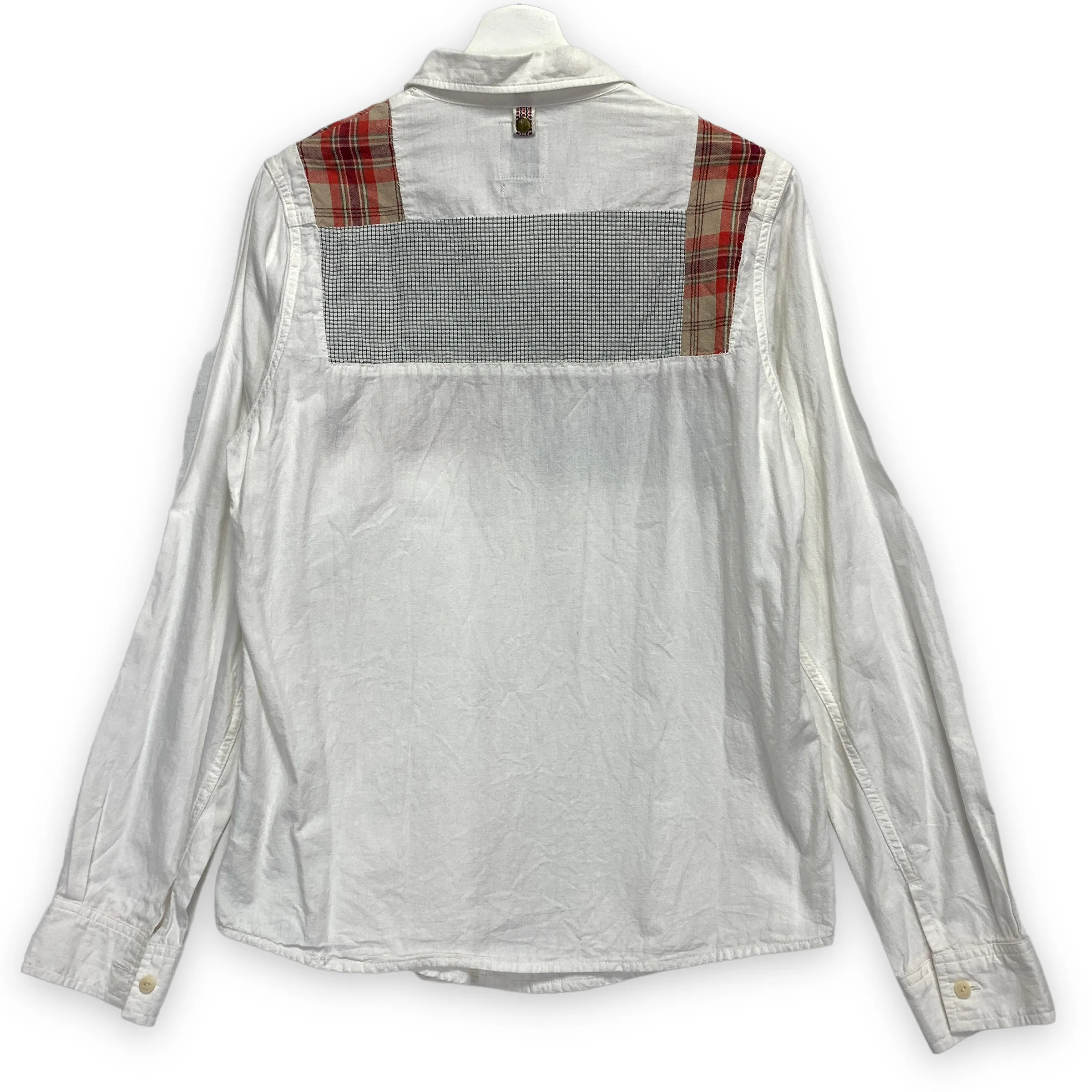 [M] VISVIM 17SS Granger Shirt Chambray L/S Patchworko