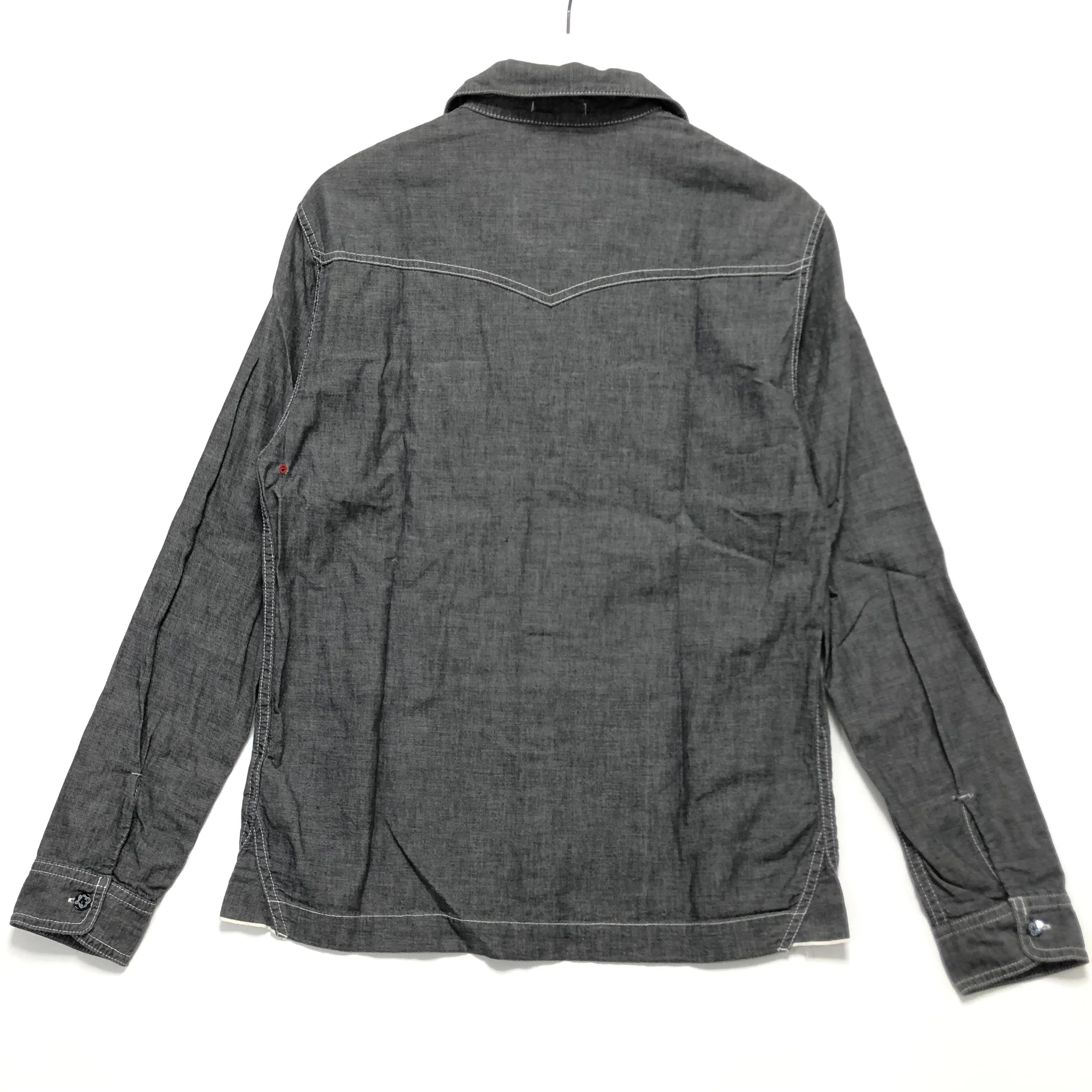 [M] WTaps Cell Chambray Shirt Black