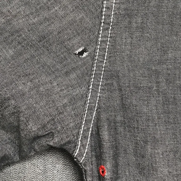 [M] WTaps Cell Chambray Shirt Black
