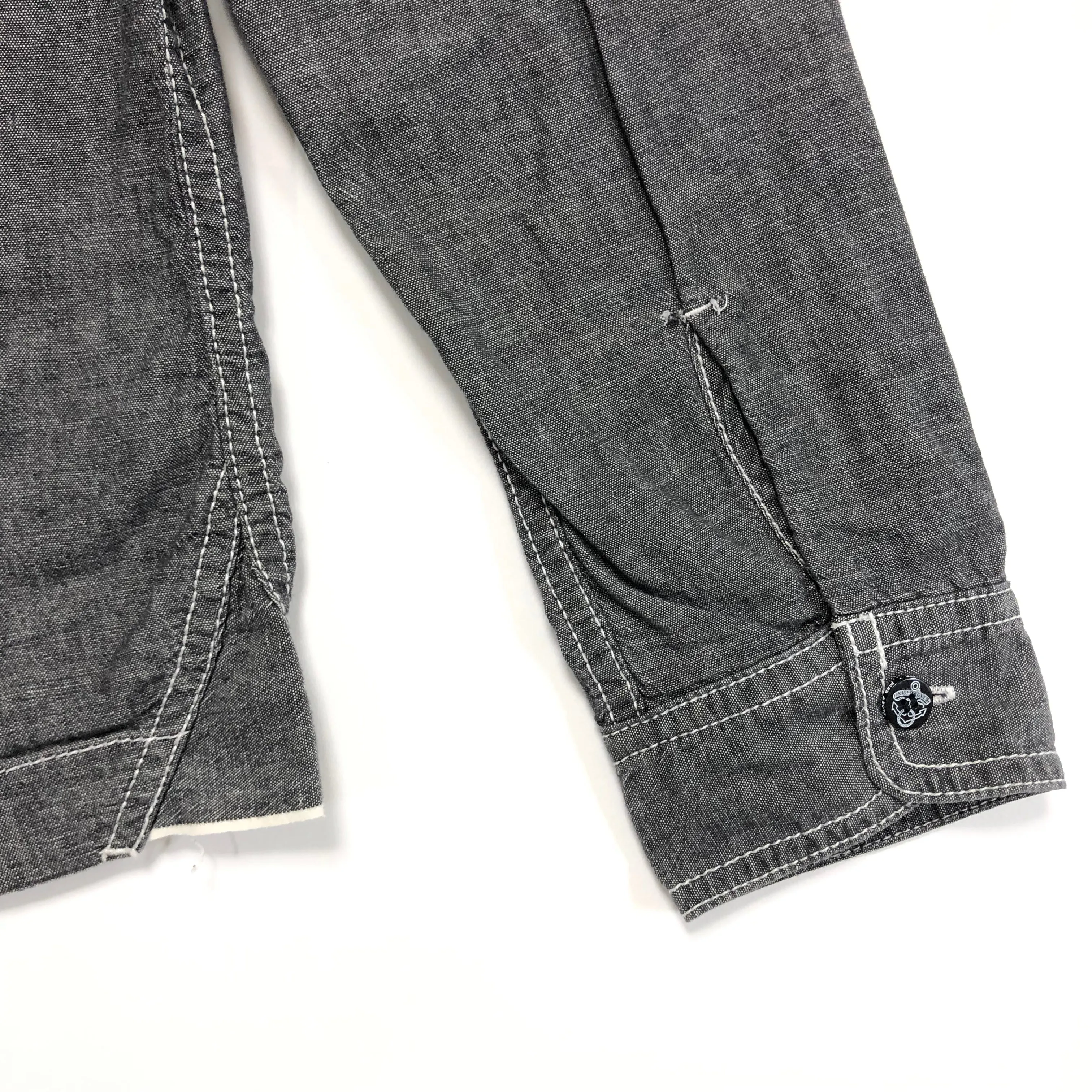 [M] WTaps Cell Chambray Shirt Black