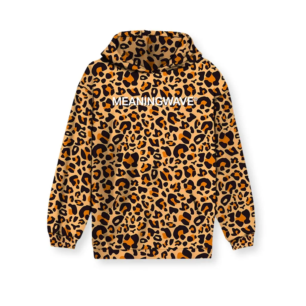 Meaningwave Leopard Kid's Hoodie