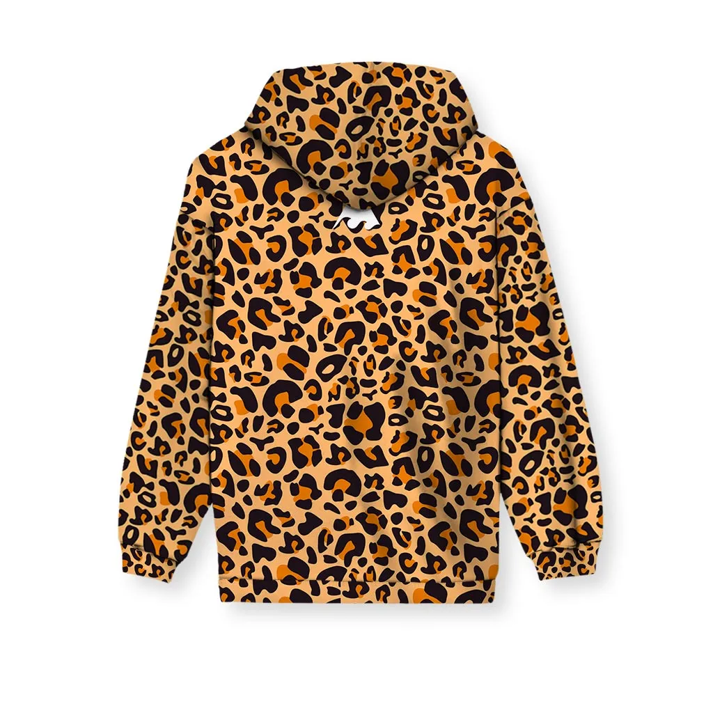 Meaningwave Leopard Kid's Hoodie