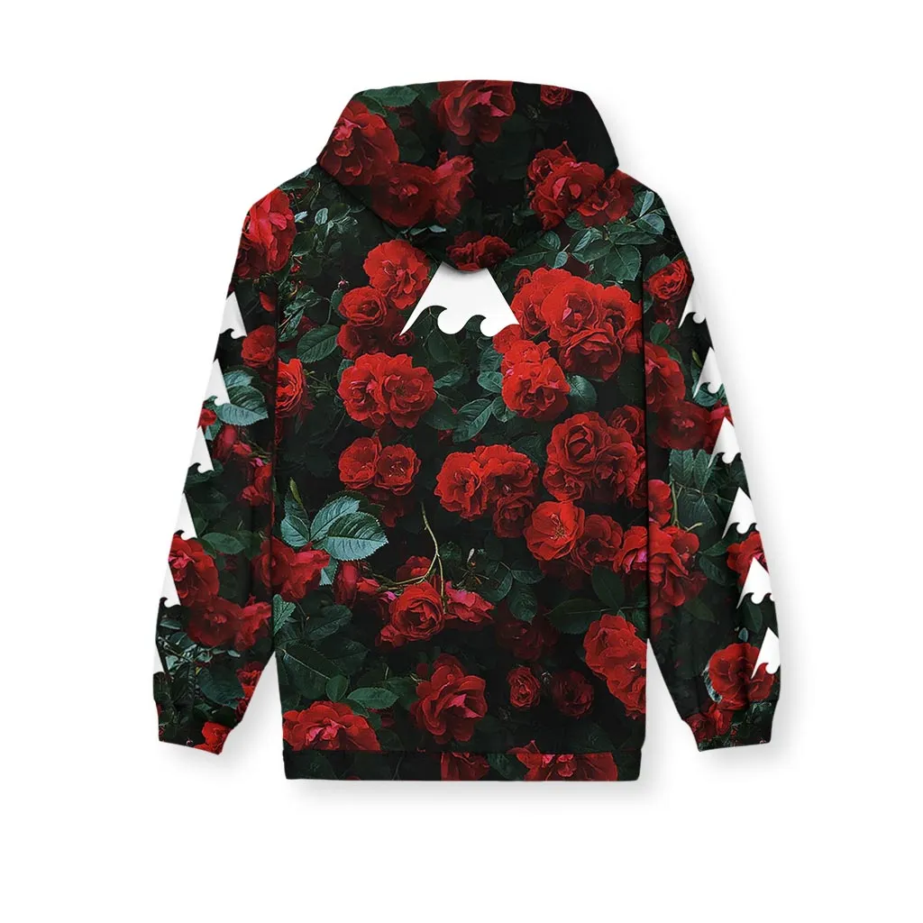 MEANINGWAVE ROSES Kid's Hoodie