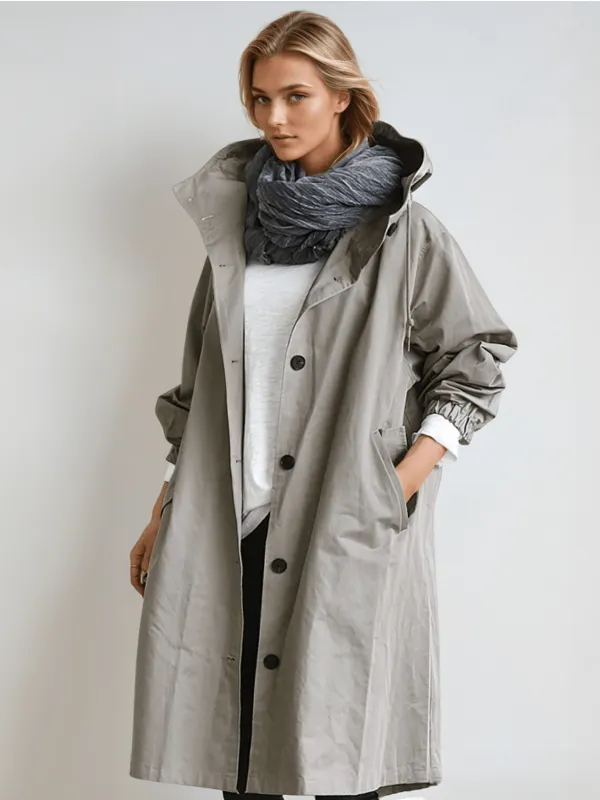 Mela™ | Water repellent trench coat