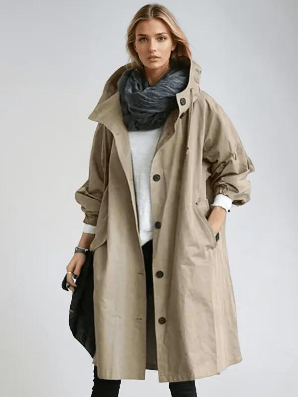 Mela™ | Water repellent trench coat
