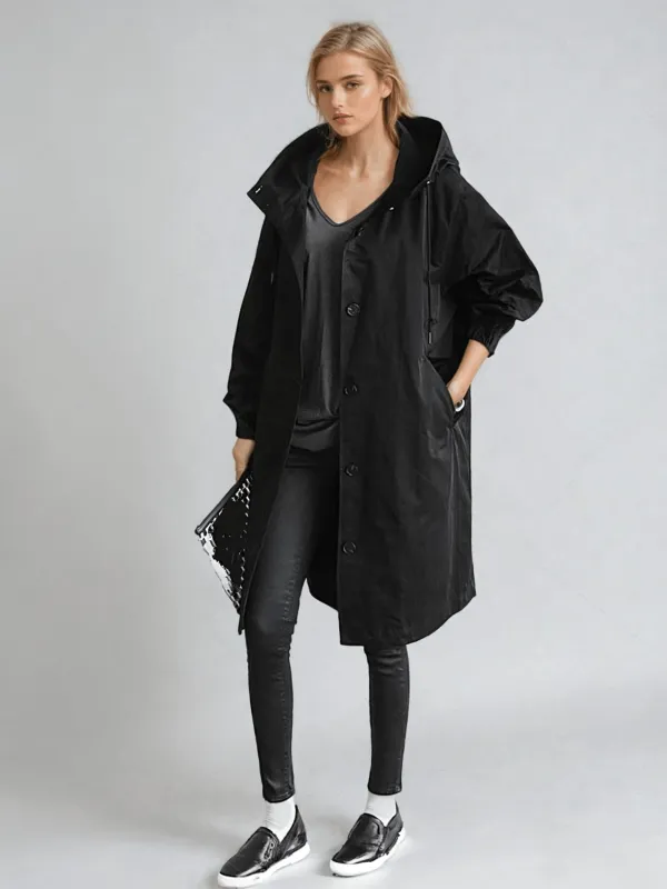 Mela™ | Water repellent trench coat