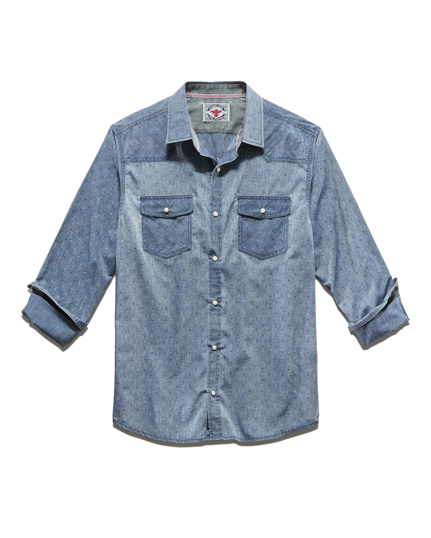 MENA DOT PRINT VINTAGE SOFT WESTERN SHIRT