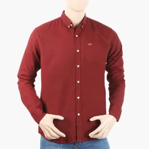 Men's Casual Shirt - Maroon