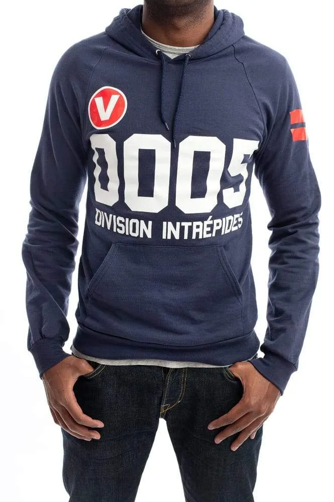 Men's - Division Intrépides Navy Blue Pullover Hoodie