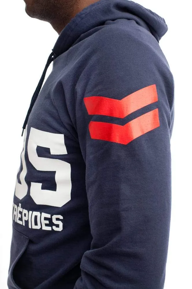 Men's - Division Intrépides Navy Blue Pullover Hoodie