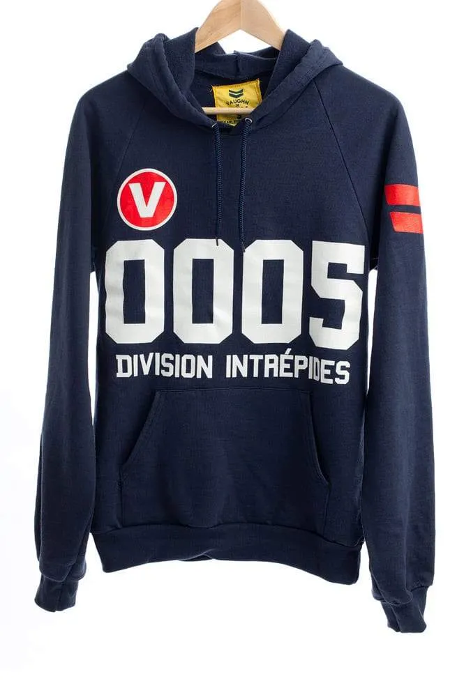 Men's - Division Intrépides Navy Blue Pullover Hoodie
