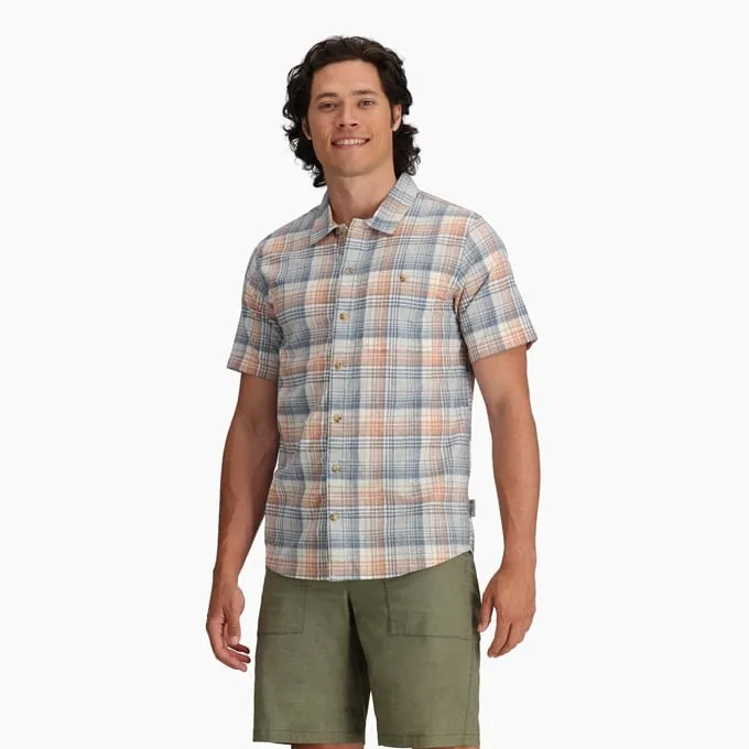 Men's Redwood Plaid S/S
