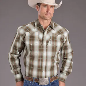 Men's Sandy Ombre Plaid Shirt - Stetson