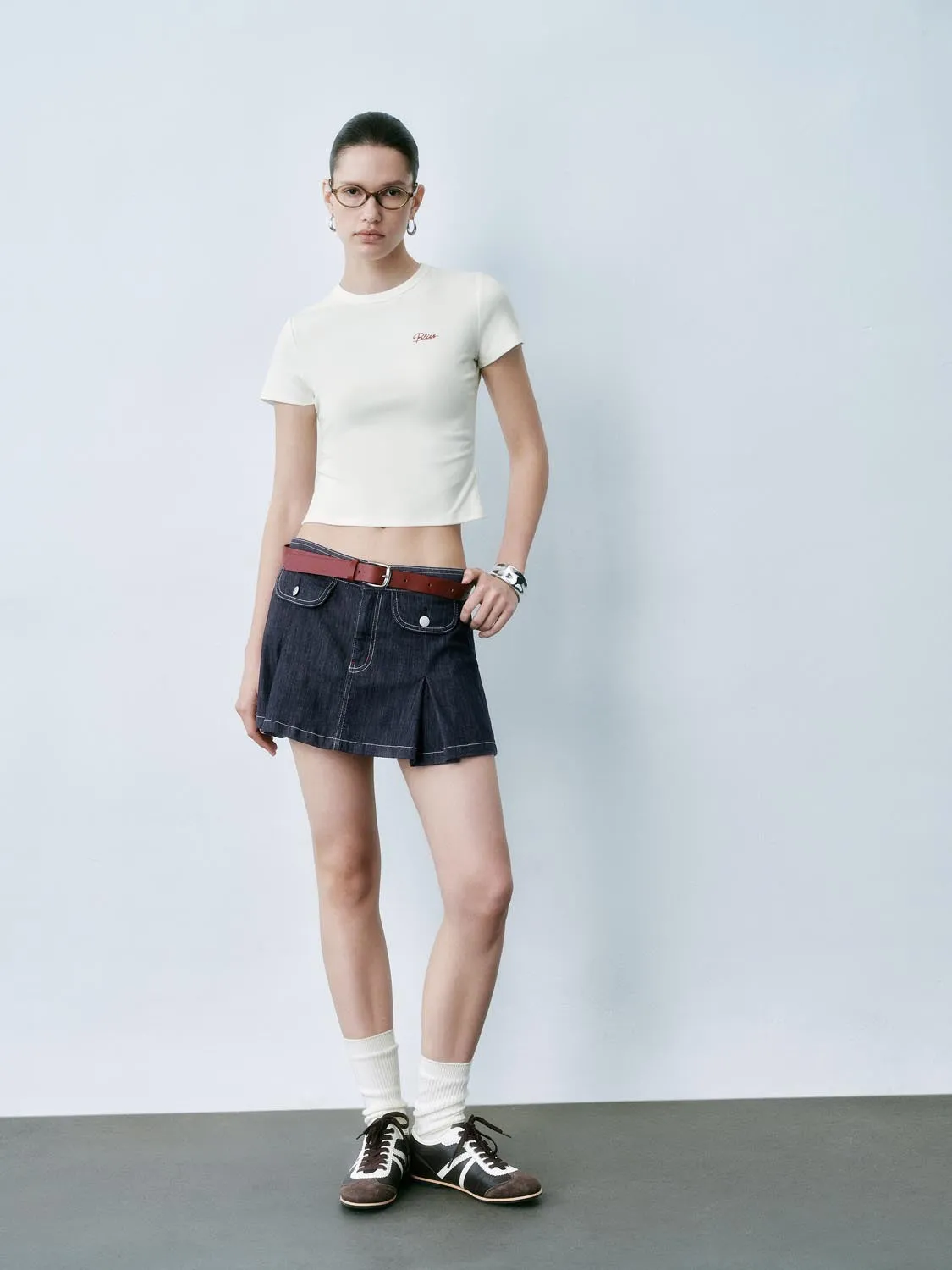 Mini Denim Skirts