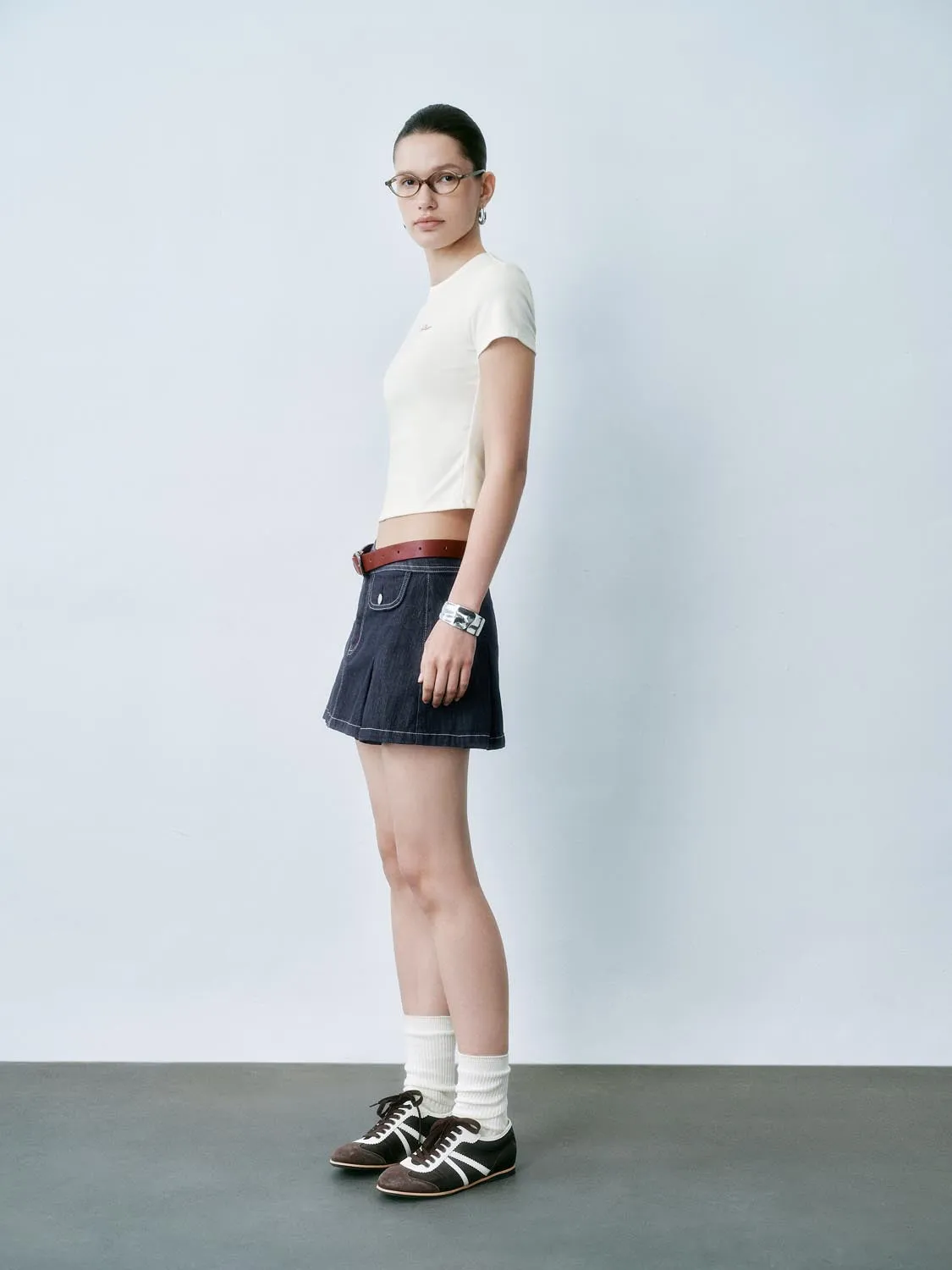 Mini Denim Skirts