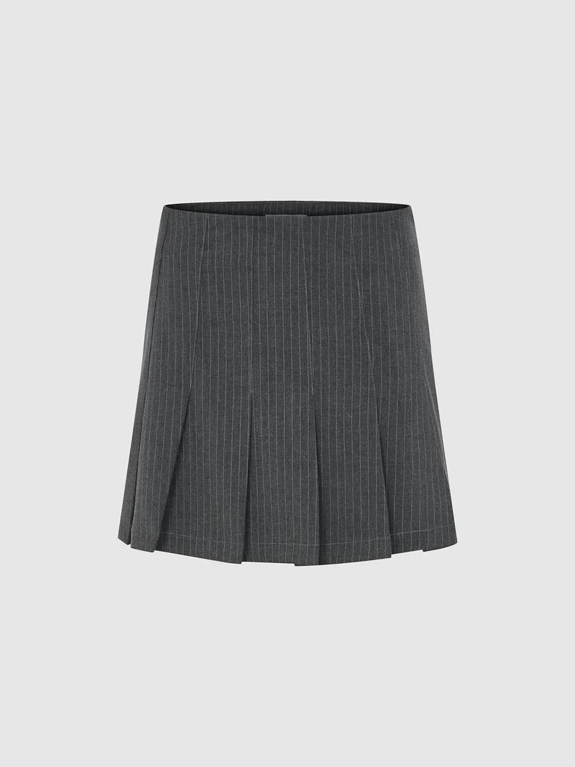 Mini Pleated A-Line Skirts